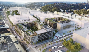 The largest development project in Prague is starting. A new district with a kilometer-long boulevard will be built in Smíchov