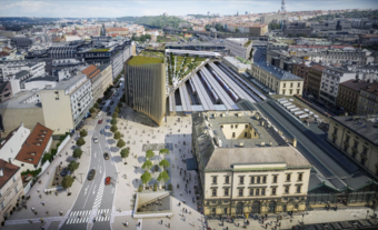 Penta represents the heart of Prague. However, the competition has also embarked on a billion-dollar brownfield