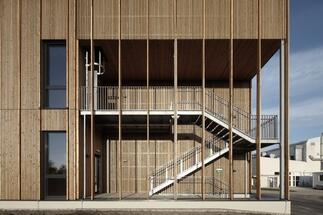 Inspiration: DELTA has designed an administrative and laboratory building entirely made of wood