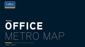 Colliers International is the third edition of Office Space Maps at Metro Stations