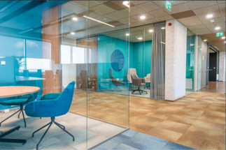 How are office spaces changing in the post-covid period?