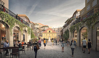 Developer Crestyl will pay off the investment from a large Savarin project in the center of Prague