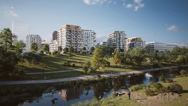 Prague's Nový Rohan: A New Hub for Business in Karlín with 15 Billion CZK Investment