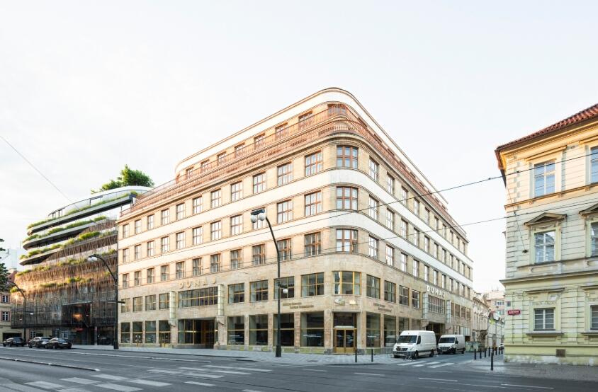 Prague's Palác Dunaj: WELL Gold Certified Offices Fully Booked, Last Commercial Space Available