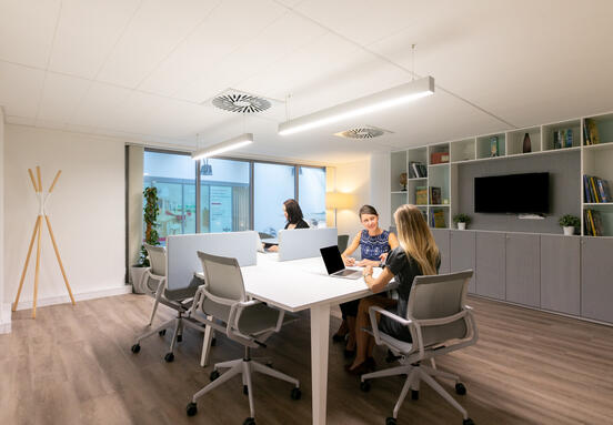 Flexible workspace in Regus Stock Exchange