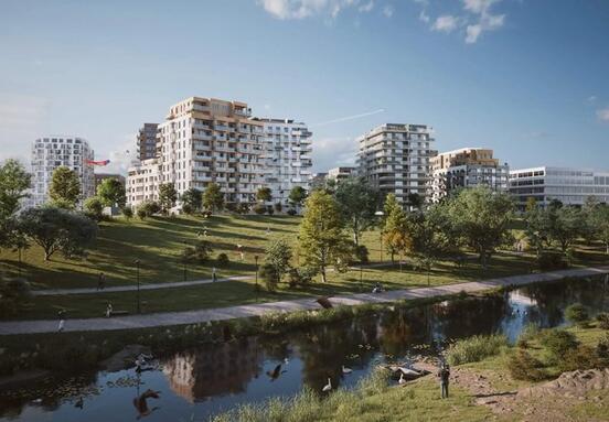 Prague's Nový Rohan: A New Hub for Business in Karlín with 15 Billion CZK Investment