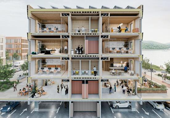 Revolutionize Your Workspace: Discover Sustainable Modular Wooden Offices