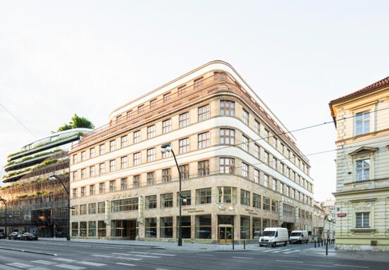 Prague's Palác Dunaj: WELL Gold Certified Offices Fully Booked, Last Commercial Space Available